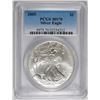 Image 1 : 2005 AMERICAN SILVER EAGLE, PCGS MS-70 RARE