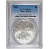 Image 1 : 2006 AMERICAN SILVER EAGLE, PCGS MS-70 PERFECT!