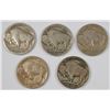 Image 2 : (5) 1916-D BUFFALO NICKELS