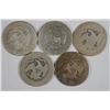 Image 2 : (5) 1877 SEATED QUARTERS