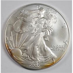 2002 SILVER AMERICAN EAGLE