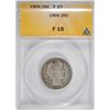 Image 1 : 1905 BARBER QUARTER ANACS F-15