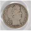 Image 2 : 1911-D BARBER QUARTER PCGS VG-8