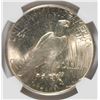 Image 3 : 1925 PEACE DOLLAR NGC MS-64