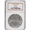 Image 1 : 1997 AMERICAN SILVER EAGLE, NGC MS-70 RARE!!!