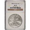 Image 1 : 2008-W AMERICAN SILVER EAGLE, NGC MS-70