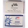 Image 1 : 2007 & 2008 U.S. CLAD PROOF SETS IN NICE ORIG PACKAGING