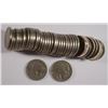Image 1 : ROLL OF 1926 BUFFALO NICKELS, GOOD OR BETTER