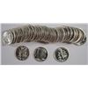 Image 1 : GEM BU ROLL OF 1963 ROOSEVELT DIMES