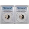 Image 1 : 2009-S, & 10-S JEFFERSON NICKELS PCGS PR-70 DCAM