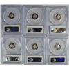 Image 2 : (6) SILVER ROOSEVELT DIMES  PCGS PR-69 DCAM 06-S, 07-S, 08-S, 09-S, 10-S, 11-S