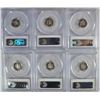 Image 2 : (6) SILVER ROOSEVELT DIMES  PCGS PR-69 DCAM 99-S, 03-S, 04-S, 05-S, 06-S, 07-S