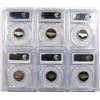 Image 2 : (6) JEFFERSON NICKELS PCGS PR-69 DCAM