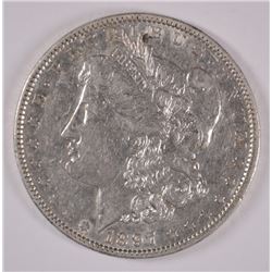 1897-O MORGAN SILVER DOLLAR, NICE AU