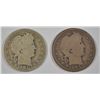 Image 1 : 1901 & 1905 BARBER QUARTER, GOOD KEY DATES