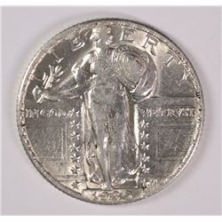 1930 STANDING LIBERTY QUARTER AU/BU