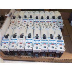 WESTINGHOUSE SERIES C BREAKERS (10) 15 AMP FD, (2) 15 AMP FDB (4) 20 AMP FD, (1) 50 AMP FD