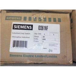SIEMENS INDUSTRIAL DUTY SWITCH