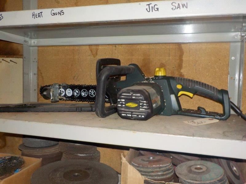 YARDWORKS ELECTRIC CHAIN SAW