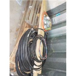 JL PLYWOOD, STUDS, MISC CABLE