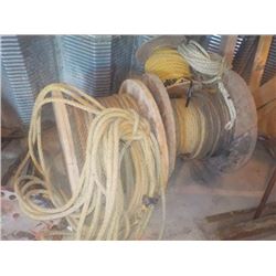 3 ROLLS MISC. ROPE