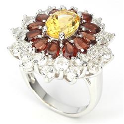 Natural Gemstone Ring
