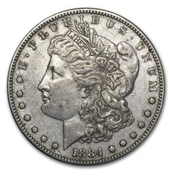 1884-S Morgan Dollar XF-45