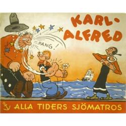 Karl-Alfred, Alla tiders sjömatros, 1936, något sliten. SEK 800-1.000...