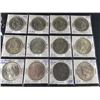 Image 2 : LOT OF 20 USA SILVER DOLLARS 1904-1934