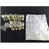 Image 1 : COLLECTION OF CANADIAN  PRE 1967 SILVER .50CENT, QUARTERS, DIMES AND NICKELS, INVENTORY INCLUDED