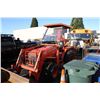Image 2 : 2003 KUBOTA L35 TRACTOR WITH TL720 BUCKET BT900 BACKHOE, ORANGE, VIN #2903072832