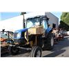 Image 1 : NEW HOLLAND EX100A TRACTOR WITH MOWER, BLUE, VIN # ACP241420