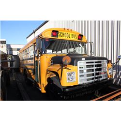 1986 INTERNATIONAL BLUEBIRD S1700, BUS, YELLOW, VIN # 1HVLNHGM2GHA63910