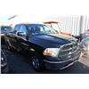 Image 2 : 2012 DODGE RAM 1500, 4DOOR PU, BLACK, VIN # 1C6RD7FT1CS322135