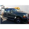 Image 2 : 2001 FORD F-450 XL, DUMP TRUCK, GREEN, VIN # 1GFDXW46SX1EC58393
