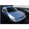 Image 2 : 2002 VOLKSWAGEN GOLF TDI, 4 DOOR HATCHBACK, GREY, VIN # 9BWGP21J724066592