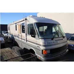 1992 PACE ARROW MOTORHOME, BROWN, VIN # 1GBKP37N6N3310705