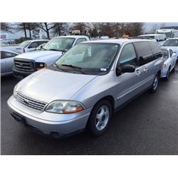2003 FORD WINDSTAR 4 DOOR VAN, GREY, VIN # 2FMZA57413BB32015