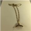 Image 1 : ONE 14KT YELLOW GOLD FIGARO STYLE CURBED LINK CHAIN 54 CM LONG.  REPLACEMENT VALUE:$565.00