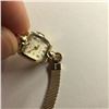 Image 2 : LADIES 14KT YELLOW GOLD VINTAGE BIRKS CHALLENGER ETERNA WRIST WATCH.  WATCH HAS A WHITE DIAL &