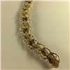 Image 2 : 10KT YELLOW GOLD FLEXIBLE LINK BRACELET REPLACEMENT VALUE:$735.00