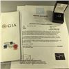 Image 4 : ONE 14KT WHITE GOLD LADIES SAPPHIRE AND DIAMOND RING. SET WITH ONE 2.05CT GIA CERTIFIED SAPPHIRE