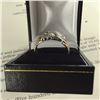 Image 3 : GENTS 10KT YELLOW GOLD AND PALLADIUM VINTAGE DOUBLE EAGLE DESIGN DRESS RING.  SHOULDERS HAVE SCROLL