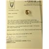 Image 2 : ONE GENTS OR LADIES VINTAGE 10KT YELLOW GOLD RING WITH ART DECO STYLE CARVED SHOULDERS AND A