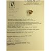 Image 3 : ONE GENTS OR LADIES VINTAGE 10KT YELLOW GOLD RING WITH ART DECO STYLE CARVED SHOULDERS AND A