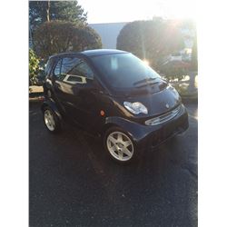 2005 SMART FORTWO CDI TURBO, BLACK, VIN # WMEAJ00F55J150761