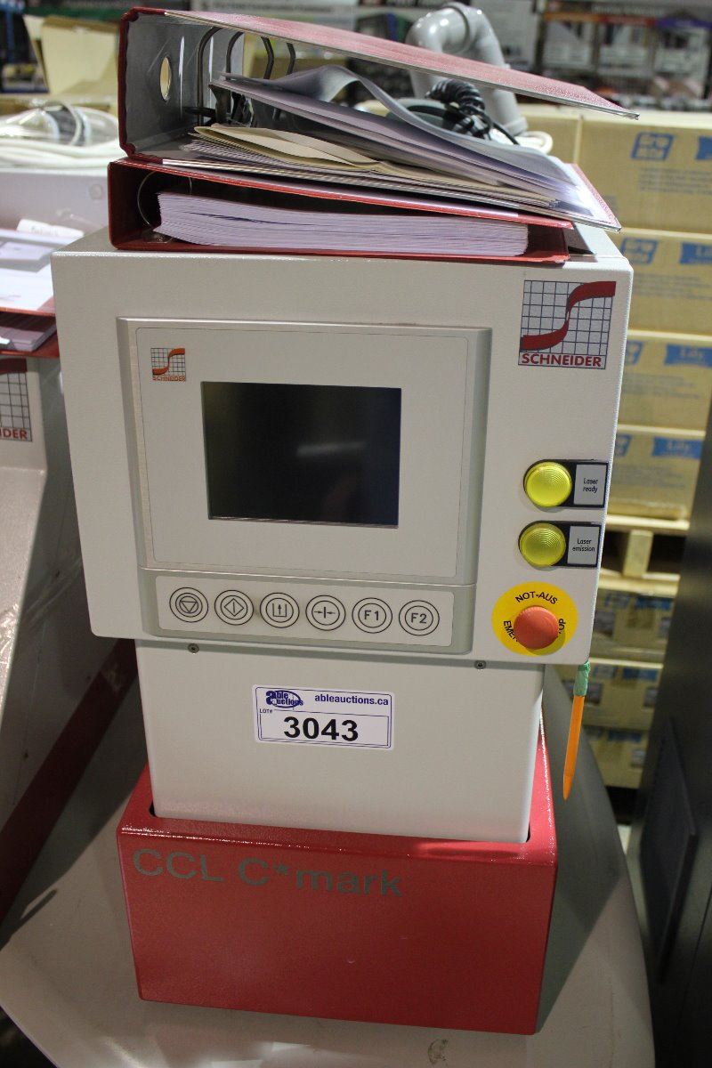 CCL C* MARK COMPUTER CONTROLLED LASER MARKING SYSTEM - Able Auctions