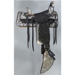 Edward H. Bohlin Silver Parade Saddle