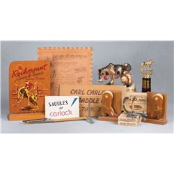 Carlock Saddlery Decorative Lot