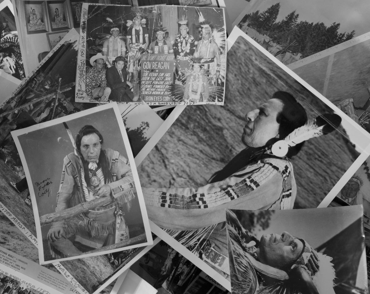 Clarence Ellsworth & Iron Eyes Cody lot